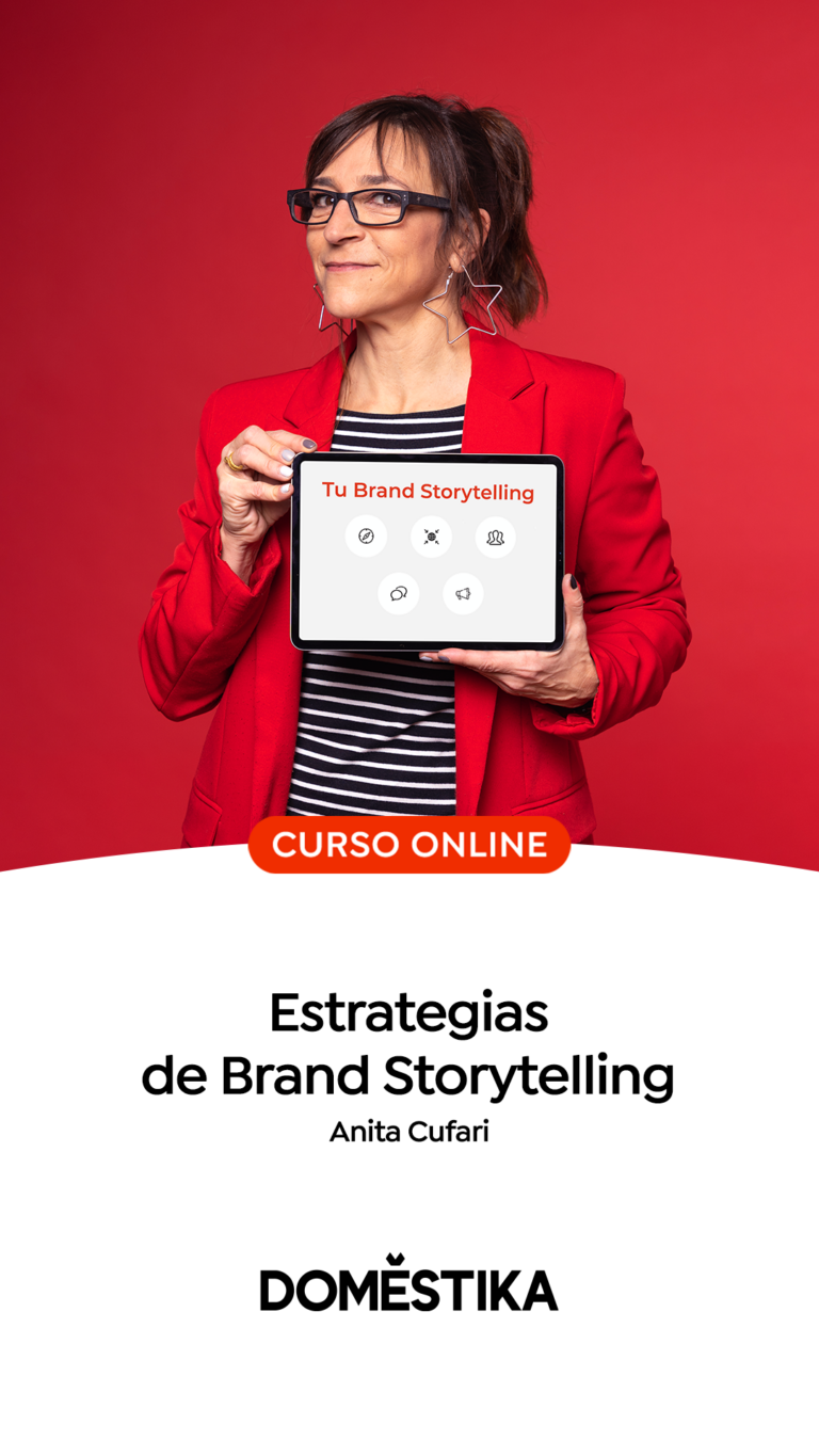 Anita Cufari curso online domestika brand storytelling y copywriting